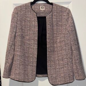 Anne Klein Women's Tweed Blazer - size 4